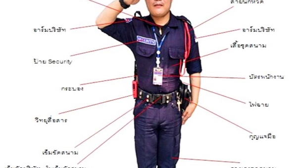 เครื่องแต่งกาย รปภ.